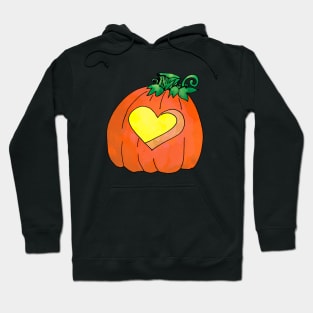 Halloween Heart Jack-O-Lantern Hoodie